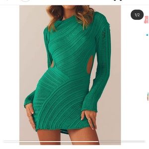 Peppermayo Angle Wings Mini Dress